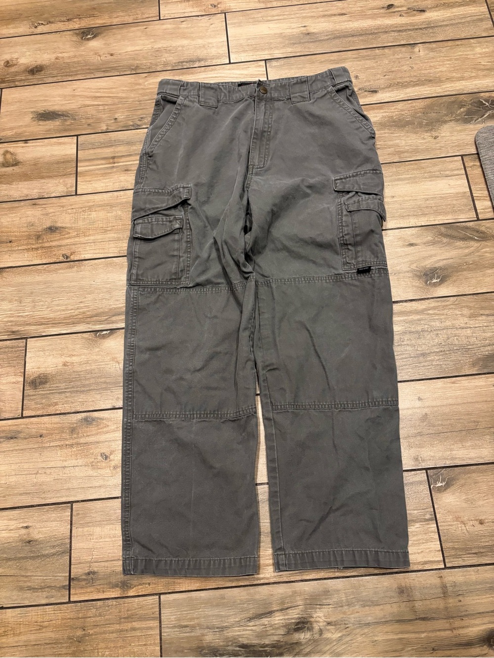 Tru-Spec Tactical Cargo Pants Grey Size 34x30 Military Utility Workwear